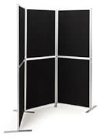 Folding Portable Backdrop Panels - Multi Display Is Ideal for Elementary Schools Double-sided folding portable backdrop panels