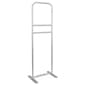 Aluminum Banner Frame for HSBDTDSG, Numbered Push-Pin Poles, Floor Standing - Silver