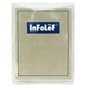 8.5 x 11 Outdoor Wall Mount Sign Frame for Short-Term Use, Top Insert - Clear Plastic