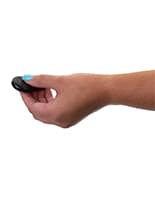 This Bluetooth Selfie Camera Remote Will Take Photos Up to 66 Feet Away From the Photo Booth 2 inch x 1 inch bluetooth selfie camera remote with 66 foot remote distance