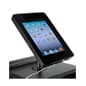 iPad Counter Mount w/ Locking Enclosure, Home Button Covered - Black