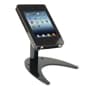 iPad Mini Counter Stand w/ Locking Enclosure, Tilting & Rotating Bracket - Black