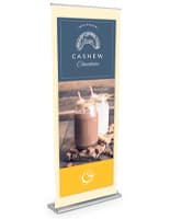 33" Retractable Vinyl Banner Stand for Advertising Advertising 33" Retractable Vinyl Banner Stand