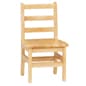 12” Children’s Chair w/ Ladder Back Style, Jonti-Craft, Wood – Natural
