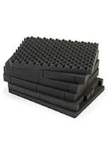 Cubed Foam Sheets Replacement Foam Kit for JTCS2519BK Hard Shell Case 21.5"w cubed foam sheets replacement for JTCS2519BK travel case