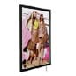 Hanging LED Poster Holder for Windows, Snap Open Frame, Illuminated