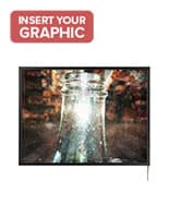 Store Window Lightboxes 24" x 36" Black w/Snap Open Frames store window lightboxes