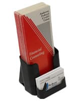 Leaflet Pocket with Removable Business Card Holder Leaflet Pocket