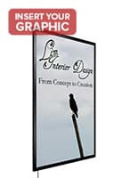Illuminated Poster Frame Includes Mounting Brackets illuminated poster frame