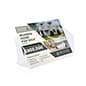 Acrylic Literature Holder, 8.5"w, Tabletop - Clear