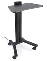 Standing Mobile Laptop Cart, Sit or Stand Standing Mobile Laptop Cart, Ergonomic