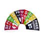 10 Custom Prize Wheel Graphic Inserts for PWMICROMIN