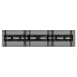 Video Wall Mount for (3) 32" TV Screens, Tilting Bracket - Black