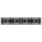 Video Wall Mount for (4) 32" TV Screens, Tilting Bracket - Black