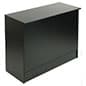 Black Cash Wrap w/ 3 Adjustable Storage Shelves