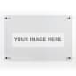 Write-On Board, Wall Mount, Dry Erase, Custom Printing, Acrylic - Multiple Sizes