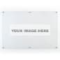 Write-On Board, Wall Mount, Dry Erase, Custom Printing, Acrylic - Multiple Sizes