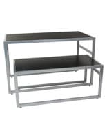 Modern Nesting Tables have a Steel Construction Modern Nesting Tables