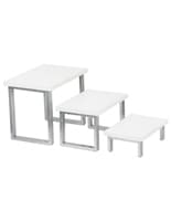 Nesting Table Risers for Tabletop Use Nesting Table Risers