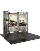 10ft Trade Show Display Kit Orbital Express Sirius Orbital Express Sirius 10ft trade show display kit with custom printed panels