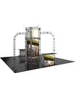Portable Truss Trade Show Exhibit Booth Orbital Express Vesta Orbital Express Vesta portable truss trade show exhibit booth