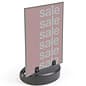 Water-Fill Base for Sidewalk, Fits Sign Boards (Not Included), Outdoor - Black