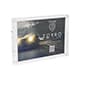 Countertop Sign Holder, Magnetic Closure, Double-Sided - Clear