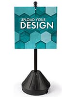 This Custom 24x24 Outdoor Graphic Panel for PLAPL48B Is Easy to Update as Your Messaging Changes Over Time Custom 24x24 outdoor graphic panel for PLAPL48B with single sided printing