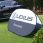 Outdoor Pop Up A-Frame Sideline Banner - Custom Printed Graphics