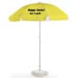 7' Tall Tilting Umbrella, 6' Diameter - 2-Color Screen Printing