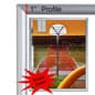 Wall Mounted Poster Holder, Snap Frame, Thin Profile, Non-Glare Lens