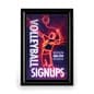 Wall Mounted Poster Holder, Snap Frame, Decorative Profile