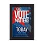 Wall Mounted Poster Holder, Snap Frame, Extra-Wide Profile