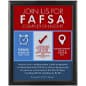 Wall Mounted Poster Holder, Snap Frame, Extra-Wide Profile