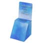 Cardboard Ballot Box, Custom Printed Header & Sides, 5 x 7 Slanted Front - White
