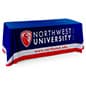 4', 6', or 8' Fabric Table Cloth, Open or Closed Back - Full Color Custom Printing