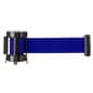 QueuePole.Economy 6.5' Stanchion Retractable Belt - Blue