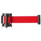 QueuePole.Economy 6.5' Stanchion Belt - Red