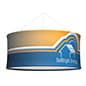 Round Ceiling Hanging Banner with Custom Printing, Recyclable Stretch Fabric
