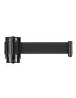 Black Crowd Control Belt is Perfect Way to Organize Guests at Events Black Crowd Control Belt for QueuePole.Deluxe Stanchions
