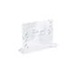 4" x 6" Acrylic Countertop Sign Holder, Top Insert, Double-Sided - Clear