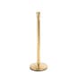 QueuePole 39" Stainless Steel Stanchion Post, Tulip Top Design, Rope Not Included