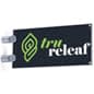 Wall Sign Holder with Acrylic Plates, Silver Standoffs - Clear