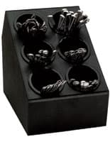 Silverware Holder: with 6 Bins silverware holder