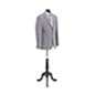 Headless Male Mannequin Body w/ Height Adjustable Stand and Pinnable Torso