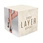 Custom Printed Cardboard Cube, 5-Sided Design, Collapsible - Multiple Sizes