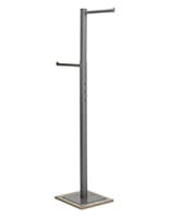 This Boutique Clothing Rack Has a Modern and Minimal Design to Match Any Retail Spaces Aesthetic Boutique clothing rack with gray powder coated finish