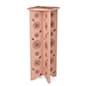 Eco-Friendly Display Pedestal with Full Color Custom Printing, Recycled, Flat Pack