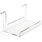 Acrylic Display Shelf for Gridwall, Rectangular - Clear