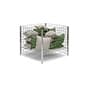Wire Dump Bins w/ Adjustable Shelf, 22.5 Cubic ft. of Storage, Floor Standing